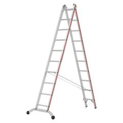  Sprossenleitern Hymer Mehrzweckleiter, zweiteilig, 2x6 Sprossen, Länge eingef. 1,83 m / ausgef. 2,95 m 12378420