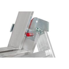  Sprossenleitern Hymer Mehrzweckleiter, dreiteilig, 3x7 Sprossen, Länge eingef. 2,15 m / ausgef. 4,95 m 12378418