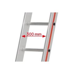  Sprossenleitern Hymer Seilzugleiter, zweiteilig, 2x22 Sprossen, Länge eingef. 6,42 m / ausgef. 11,46 m 12378416