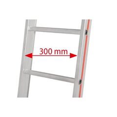  Sprossenleitern Hymer Seilzugleiter, zweiteilig, 2x22 Sprossen, Länge eingef. 6,42 m / ausgef. 11,46 m 12378416