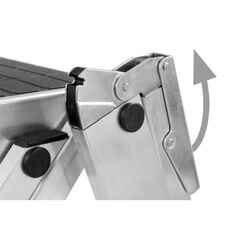  Arbeitspodeste & Tritte Hymer Sicherheitstreppe mit Bügel, 5 Stufen, Standhöhe 1,15 m 12378279