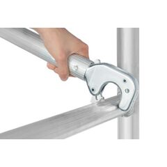  Hymer Fahrgerüste Hymer Fahrgerüst mit Fahrtraverse, Bühnenlänge 2,95 m, Rahmenteilbreite 1,50 m, Reichhöhe 6,60 m 12379051