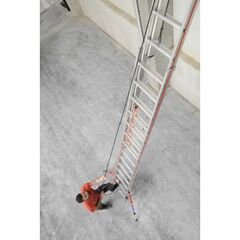  Sprossenleitern Hymer Seilzugleiter, dreiteilig, 3x18 Sprossen, Länge eingef. 5,30 m / ausgef. 12,30 m 12378425