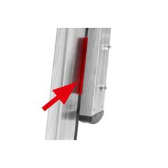  Sprossenleitern Hymer Seilzugleiter, dreiteilig, 3x18 Sprossen, Länge eingef. 5,30 m / ausgef. 12,30 m 12378425