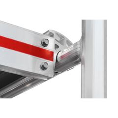  Hymer Fahrgerüste Hymer Treppen-Fahrgerüst mit Ausleger, Bühnenlänge 1,90 m, Rahmenteilbreite 1,50 m, Reichhöhe 8,25 m 12378926