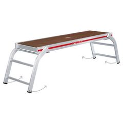  Arbeitspodeste und Tritte Hymer Montageplattform, Plattformgröße 1,70x0,50 m, Standhöhe 0,58 m 12378310