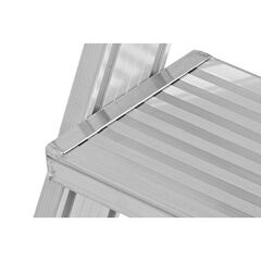  Stationäre Treppen, Überstiege und Podesttreppen Hymer Podesttreppe fahrbar, beidseitig begehbar, 2x3 Stufen, Standhöhe 0,73 m 12379389