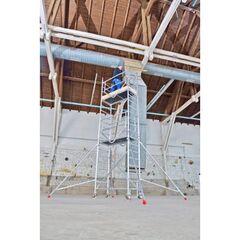  Hymer Fahrgerüste Hymer Fahrgerüst ADVANCED SAFE-T mit Ausleger, Modul 1+2, Bühnenlänge 1,58 m, Rahmenteilbreite 0,72 m, Reichhöhe 5,25 m 12378920