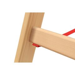  Sprossenleitern Hymer Holz-Sprossenstehleiter, beidseitig begehbar, 2x5 Sprossen, Länge 1,52 m 12378472