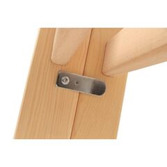  Sprossenleitern Hymer Holz-Sprossenstehleiter, beidseitig begehbar, 2x5 Sprossen, Länge 1,52 m 12378472