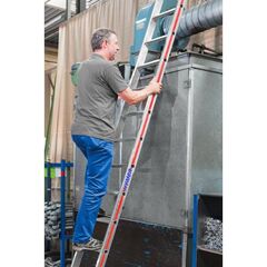  Anlegeleitern Hymer Stufenanlegeleiter, Stufenzahl 8, Standhöhe max. 1,2 m 12378551