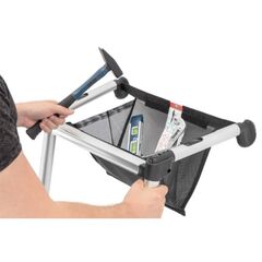  Sprossenleitern Hymer Teleskop-Anlegeleiter „ZoomMaster®“, 13 Sprossen, Länge eingef. 0,97 m / ausgef. 3,96 m 12378426