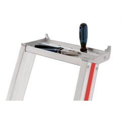  Stehleiter Hymer Stufenstehleiter mit Plattform, einseitig begehbar, 8 Stufen, Standhöhe 1,85 m 12378590