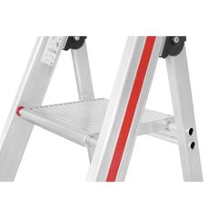  Stehleiter Hymer Stufenstehleiter mit Plattform, einseitig begehbar, 8 Stufen, Standhöhe 1,85 m 12378590