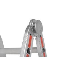  Sprossenleitern Hymer Teleskopleiter TELESTEP, 4x5 Sprossen, Längeausgef. 5,14 m 12378499