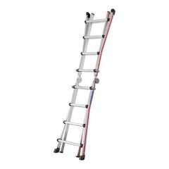  Sprossenleitern Hymer Teleskopleiter TELESTEP, 4x5 Sprossen, Längeausgef. 5,14 m 12378499