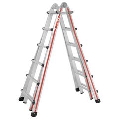  Sprossenleitern Hymer Teleskopleiter TELESTEP, 4x5 Sprossen, Längeausgef. 5,14 m 12378499