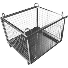  Stapelpalette Schake Korb zur Aufbewahrung 
robuster Stahlkorb, aufsteckbar 
auf unsere Stapelpalette 50116, der Korb wird 
mit der Stirnseite der Stapelpalette verbunden 12464170