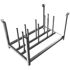  Stapelpalette Schake Stapelpalette 
mit robusten Stapelecken mit Bohrung 
zum kranen, Standrohre und Querholme 
aus 60 x 60 mm Vierkantrohr gefertigt
zur Aufnahme 36 Stüc 12464171