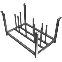  Stapelpalette Schake Stapelpalette 
mit robusten Stapelecken mit Bohrung 
zum kranen, Standrohre und Querholme 
aus 60 x 60 mm Vierkantrohr gefertigt
zur Aufnahme 36 Stüc 12464171