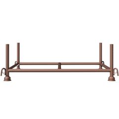  Stapelpalette Stapelpalette 
1,5 t Belastung
Füllmaße: 1,43 x 0,87 m x 0,35 m
Standrohre und Querholme aus 
Ø 48,3 mm Rundrohr gefertigt
4-fach stapelbar
Ausführun 12464176