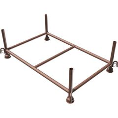  Stapelpalette Stapelpalette 
1,5 t Belastung
Füllmaße: 1,43 x 0,87 m x 0,35 m
Standrohre und Querholme aus 
Ø 48,3 mm Rundrohr gefertigt
4-fach stapelbar
Ausführun 12464176