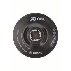 X-LOCK Stützteller, Klettverschluss Bosch X-LOCK Stützteller 125 mm, Klettverschluss, für kleine Winkelschleifer 12374867