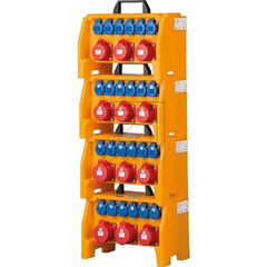  Steckdosenverteiler von PROFIL Profil Steckdosenverteiler P-SVPK 32/21-6/RAL1018 12427548