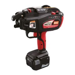  MAX MASCHINEN Max Bindemaschine  RB218 (φ8-21mm) mit 2 Akkus, Ladegerät 12427532