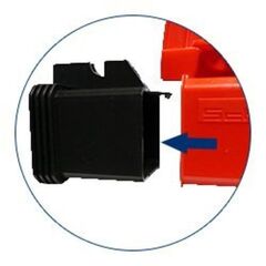  Warnleuchte Schake TL-Bakenleuchte "PowerNox", BAST geprüft, Lichtaustritt doppelseitig, gelb 12450045