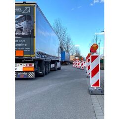  Warnleuchte Schake TL-Bakenleuchte "PowerNox", BAST geprüft, Lichtaustritt doppelseitig, gelb 12450045