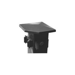  Eckpfosten FVZ feuerverzinkt Zauneckpfosten mit Flacheisen FVZ 2400 mm 12463871