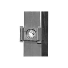  Zaunpfosten FVZ feuerverzinkt Zaunpfosten mit Flacheisen FVZ 2000 mm 12463860