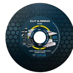  Nozar Saugheber-Fliesenleger-Set, 1xVakuum Saugheber 3x Titan Profil 125 , 2x Cut&Grind 125 12466909