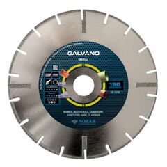  Nozar Nozar Diamantscheibe "Galvano" Du.180x22,23x5 mm geschlossener Rand 12466890