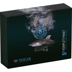  Nozar Nozar Komplett-Paket (Schleifen/Schneiden/Schärfen Keramik Shark4 350x25,4/Schleifpad/Schleifstein) 12466878