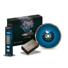  Nozar Nozar Komplett-Paket (Schleifen/Schneiden/Schärfen Keramik Shark4 350x25,4/Schleifpad/Schleifstein) 12466878