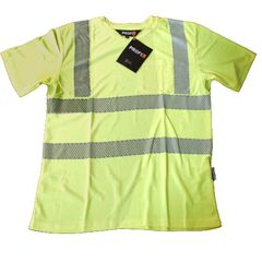  Arbeitskleidung PROFIL Warn-T-Shirt Thorsten Gr. XL leuchtgelb 12464235
