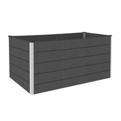 GroJa Hochbeet GroJa Solid Stecksyst. Hochbeet Anthrazitgrau | 150 x 70 x 75 cm folienverschweißt 12466954