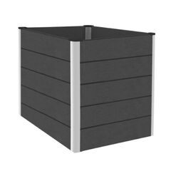  GroJa Hochbeet GroJa Solid Stecksyst. Hochbeet Cube, Anthrazitgrau | 70 x 70 x 75 cm folienverschweißt 12466955