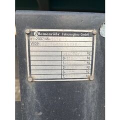  Tandem-Dreiseitenkipper Gebrauchter Blomenröhr 888/14000 Dreiseiten-Kippanhänger – sofort verfügbar in Langenfeld 12467006