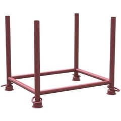  Stapelpaletten,lackiert Stapelpalette 0,90m x 0,70m x 0,70m lackiert with closed hook 12467281