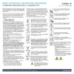  Layher Steigtechnik Layher Zifa P2 mit Uni Telegeländer 12466973