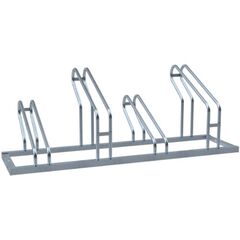  Reihenanlagen Fahrradständer Radeinstellung doppelseitig 2 x 6 Einstellplätze Länge: 2100 mm 12467248