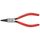  Kombizangen KNIPEX 44 11 J1 Sicherungsringzange für Innenringe in Bohrungen mit Kunststoff überzogen schwarz atramentiert 140 mm 12380255