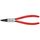  Kombizangen KNIPEX 44 11 J2 Sicherungsringzange für Innenringe in Bohrungen mit Kunststoff überzogen schwarz atramentiert 180 mm 12380253