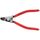  Kombizangen KNIPEX 46 21 A11 Sicherungsringzange für Außenringe auf Wellen mit Kunststoff überzogen schwarz atramentiert 125 mm 12380258