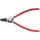  Kombizangen KNIPEX 46 21 A21 Sicherungsringzange für Außenringe auf Wellen mit Kunststoff überzogen schwarz atramentiert 170 mm 12380257