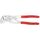  Rohr- und Wasserpumpenzangen KNIPEX 86 03 150 Zangenschlüssel Zange und Schraubenschlüssel in einem Werkzeug mit Kunststoff überzogen verchromt 150 mm 12380290
