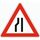  Verkehrsschilder und Straßenschilder ADCO Verkehrszeichen 121-20 Einseitig verengte Fahrbahn, Verengung links, SL 900 mm, Alu 2 mm 12355905